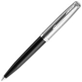 Шариковая ручка Parker 51 CORE BLACK CT, стержень: M, цвет чернил: black, в подарочной упаковке., арт. 028953503