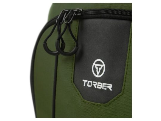 Рюкзак TORBER ROCKIT с отделением для ноутбука 15,6, зеленый, полиэстер 600D, 46 х 30 x 13 см, арт. 029036603