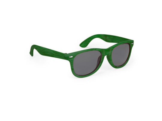 Солнцезащитные очки DAX с эффектом под дерево, бутылочный зеленый, арт. 028818703