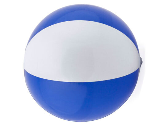 Надувной мяч SAONA, белый/королевский синий, арт. 028897903