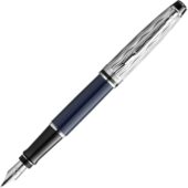 Перьевая ручка Waterman Expert22 SE deluxe Blue CT, перо: F, цвет: Blue, в подарочной упаковке, арт. 029024903
