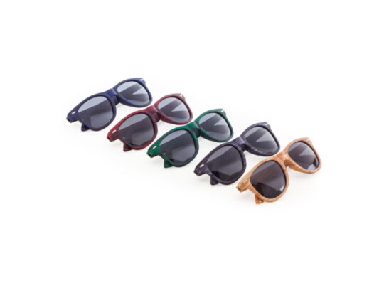 Солнцезащитные очки DAX с эффектом под дерево, натуральный, арт. 028818803