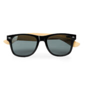 Солнцезащитные очки EDEN с дужками из натурального бамбука, натуральный/черный, арт. 028818303