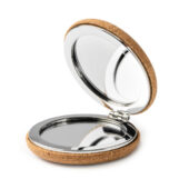 Складное зеркальце BELLE из натуральной пробки и хромированного металла, арт. 028830703