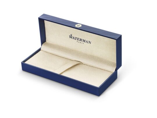 Шариковая ручка Waterman Expert Silver, цвет чернил Mblue,  в подарочной упаковке, арт. 029028503