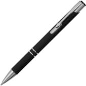 Ручка металлическая шариковая C1 софт-тач, черный, арт. 028944603