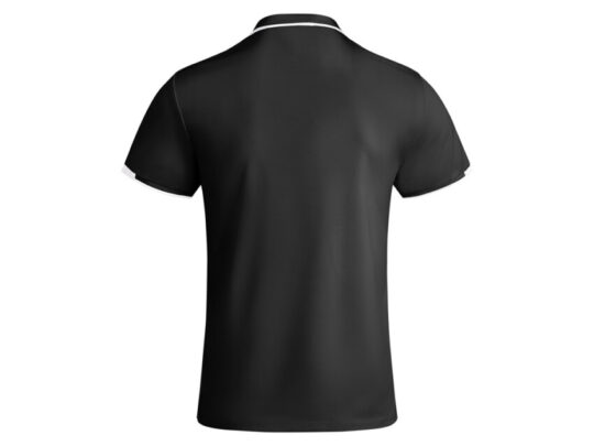 Рубашка-поло Tamil мужская, черный/белый (3XL), арт. 028937603