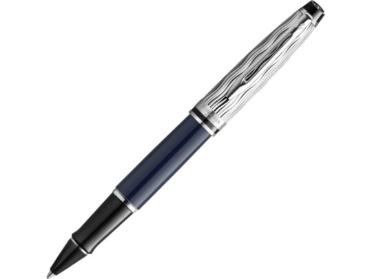 Ручка-роллер Waterman Expert22 SE deluxe Blue CT, цвет: Black, в подарочной упаковке, арт. 029027603