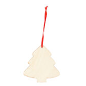 Деревянное новогоднее украшение JINGLE, елка, натуральный, арт. 028832203