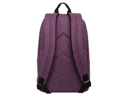 Рюкзак TORBER GRAFFI, фиолетовый с карманом черного цвета, полиэстер меланж, 42 х 29 x 19 см, арт. 029036203