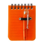 Мини-блокнот ARCO с шариковой ручкой, оранжевый, арт. 028840603