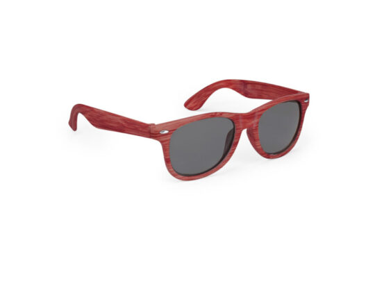 Солнцезащитные очки DAX с эффектом под дерево, темно-красный, арт. 028818503