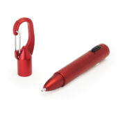 Ручка ARAYA со светодиодным фонариком, красный, арт. 028838203