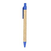 Блокнот А5+ ALANI с шариковой ручкой, крафтовый/королевский синий, арт. 028840503