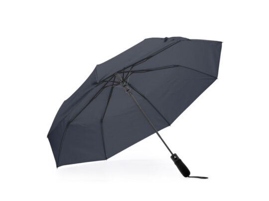 Зонт складной MIYAGI, полуавтомат, темный свинцовый, арт. 028891603