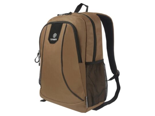 Рюкзак TORBER ROCKIT с отделением для ноутбука 15,6, коричневый, полиэстер 600D, 46 х 30 x 13, арт. 029036703