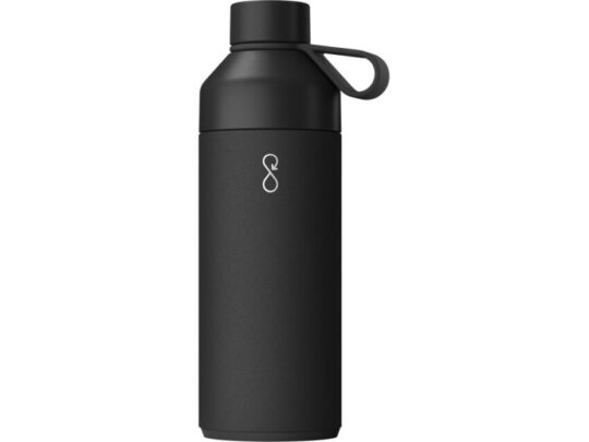 Бутылка для воды Big Ocean Bottle объемом 1000 мл с вакуумной изоляцией, черный (1000 мл), арт. 029030003