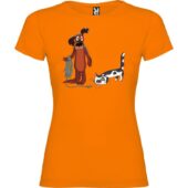 Футболка Жил-был Пес женская, оранжевый (2XL), арт. 029133703