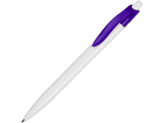 Ручка шариковая Какаду, белый/фиолетовый (P), арт. 029074403