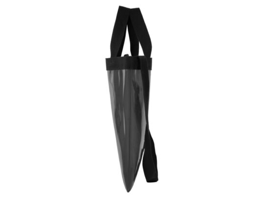 Сумка Frank из прозрачного пластика с регулирующейся лямкой, черный (P), арт. 029108403