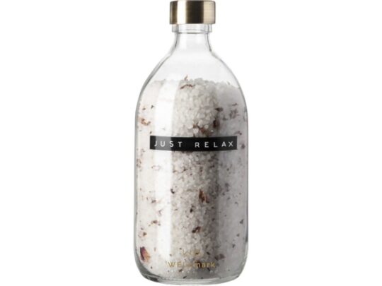 Соль для ванной Wellmark Just Relax объемом 500 мл с ароматом роз — прозрачный, арт. 029072203