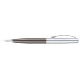 Ручка шариковая Pierre Cardin LEO, цвет — серебристый и черный. Упаковка B-1, арт. 029086803