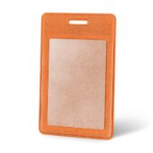 Вертикальный карман из экокожи для карты Favor, оранжевый, арт. 029078003