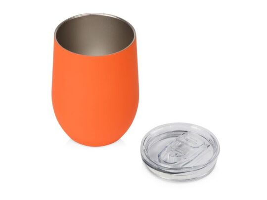 Термокружка Sense Gum, soft-touch, непротекаемая крышка, 370мл, оранжевый (P), арт. 029043503