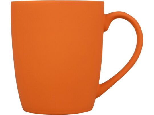 Кружка с покрытием soft-touch C1, оранжевый, арт. 029070603