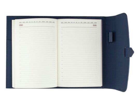 Ежедневник недатированный А5 Senate с магнитным клапаном, синий (A5), арт. 029074203