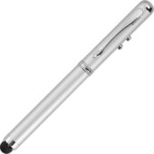 Ручка-стилус Каспер 3 в 1, серебристый, арт. 029059703