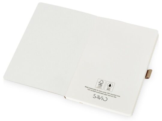 Блокнот Sevilia, гибкая обложка из крафта A5, 80 листов, крафтовый/бежевый, арт. 029106403
