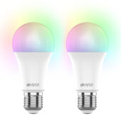 Набор из двух лампочек IoT CLED M1 RGB, E27, белый, арт. 029087703