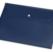 Папка-конверт А4 с кнопкой, синий, арт. 029178103