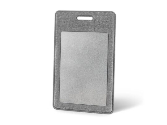 Вертикальный карман из экокожи для карты Favor, светло-серый, арт. 029077503