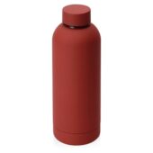 Вакуумная термобутылка Cask Waterline, soft touch, 500 мл, красный (P), арт. 029158303
