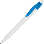 Ручка шариковая Какаду, белый/голубой (P), арт. 029074503