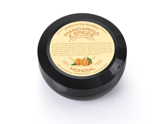 Крем для бритья Mondial MANDARINO E SPEZIE с ароматом мандарина и специй, пластиковая чаша, 75 мл, арт. 029047003