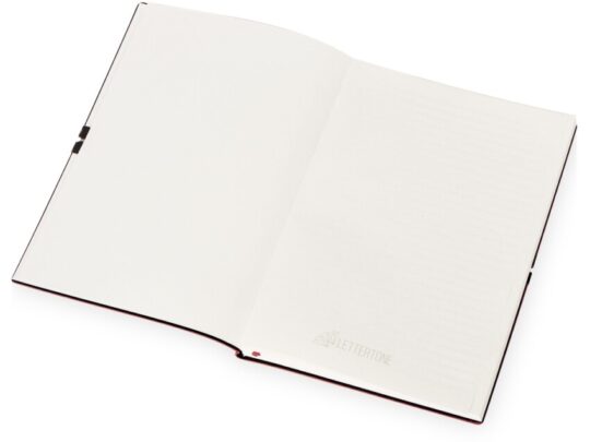 Блокнот Horizon с горизонтальной резинкой, гибкая обложка, 80 листов, красный, арт. 029105803