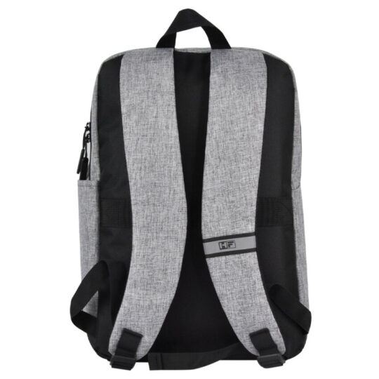 Рюкзак Boom, серый/чёрный, 43 x 30 x 13 см, 100% полиэстер