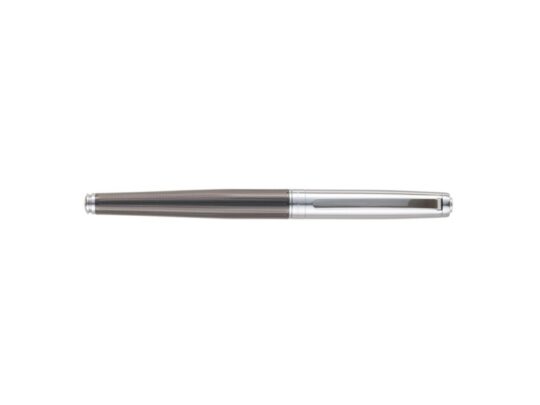 Ручка-роллер Pierre Cardin LEO, цвет — серебристый и черный. Упаковка B-1, арт. 029086903