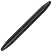 Металлическая ручка-роллер Bullet с серебристым зеркальным слоем, матовый черный, арт. 029107003