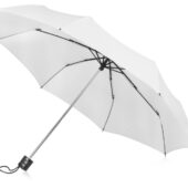 Зонт складной Columbus, механический, 3 сложения, с чехлом, белый (P), арт. 029230203