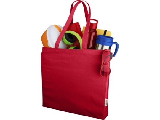 Odessa эко-сумка из переработанных материалов 220 г/м² — Красный, арт. 029293303