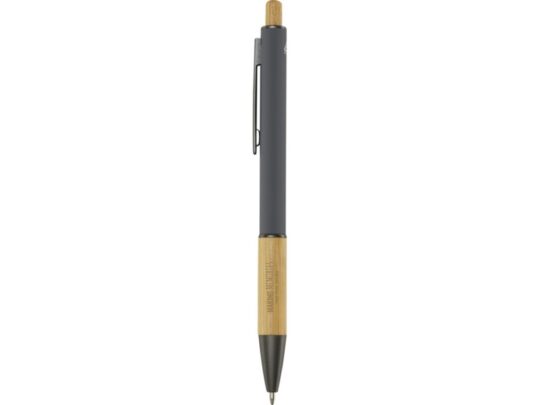 Darius шариковая ручка из переработанного алюминия, синие чернила — Серый (синие чернила), арт. 029297703
