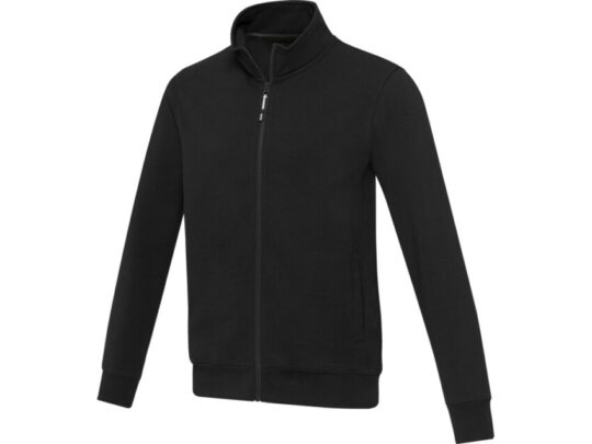 Galena унисекс-свитер с полноразмерной молнией из переработанных материалов Aware™  — Черный (L), арт. 029292403
