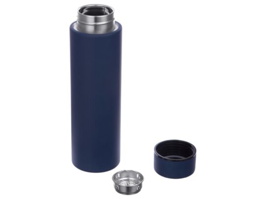 Вакуумный термос с двойными стенками и медным слоем Torso, 480 мл, темно-синий, арт. 029236503