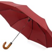 Зонт складной Cary, полуавтоматический, 3 сложения, с чехлом, бордовый (P), арт. 029303303