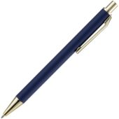 Ручка шариковая Lobby Soft Touch Gold, синяя