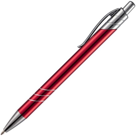 Ручка шариковая Underton Metallic, красная